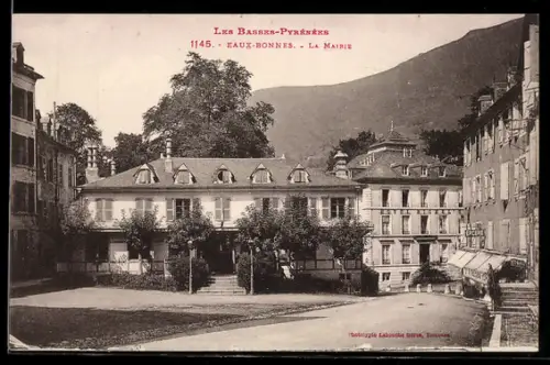 AK Eaux-Bonnes /Basses-Pyrénées, La Mairie