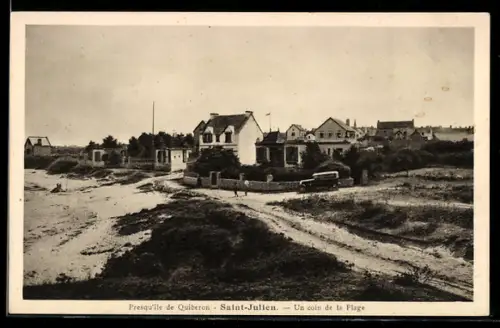 AK Saint Julien, Un coin de la plage