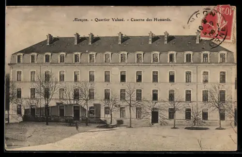 AK Alencon, Quartier Valazé, Caserne des Hussards
