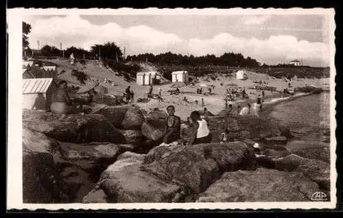 AK Beg-Meil, La grande Plage des Dunes