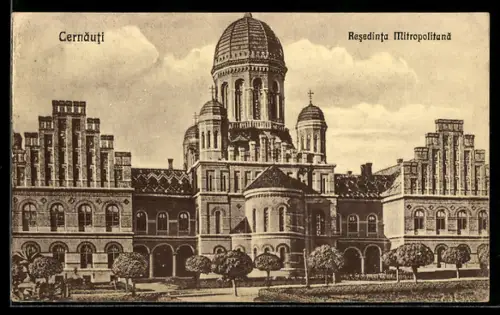 AK Czernowitz, Resedinta Mitropolitana