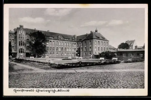 AK Greifswald, Chirurgische Klinik mit Ablage