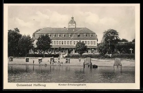AK Haffkrug, Kinder-Erholungsheim mit Strand
