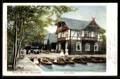 AK Spreewald, Gasthaus Wotschofska, Boote