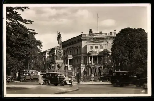 AK Berlin-Tiergarten, Skagerrakplatz, Rolandbrunnen