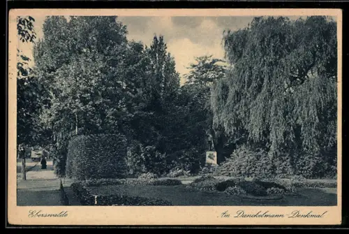 AK Eberswalde, Am Danckelmann-Denkmal