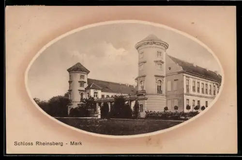 AK Rheinsberg /Mark, Schloss Rheinsberg