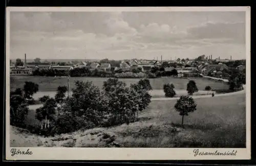 AK Görzke, Gesamtansicht mit Umgebung