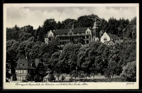 AK Bad Berka /Thür., Thüringische Staatsschule für Führertum und Politik