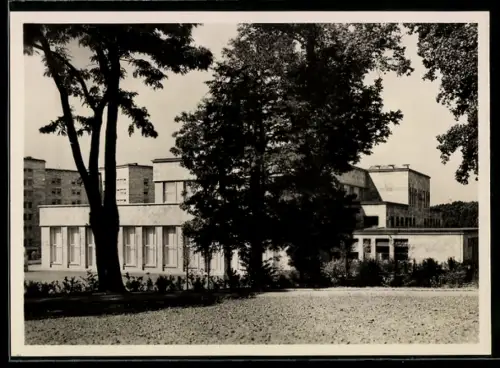 AK Frankfurt-Westend, Blick auf die I.G. Farbenindustire Aktiengesellschaft