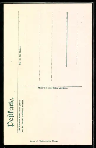 AK Sinzig, Kirche mit Strassenpartie