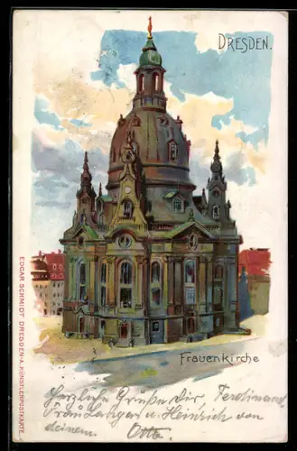 AK Dresden, Frauenkirche