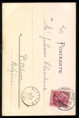 AK Hannover, Marktkirche und Rathaus