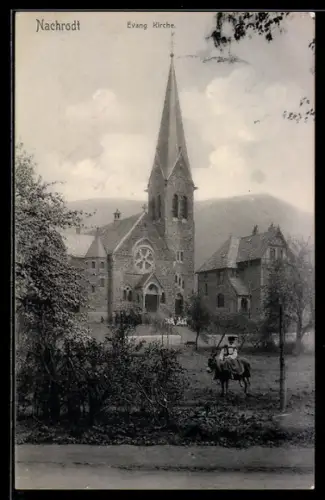 AK Nachrodt, Evangelische Kirche in der Aussenansicht
