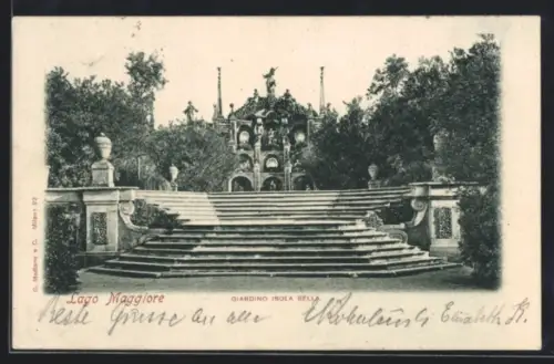 AK Isola Bella /Lago Maggiore, Giardino Isola Bella