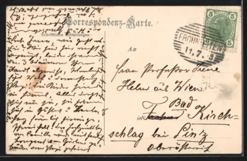 AK Rabenstein, Totalansicht aus der Vogelschau