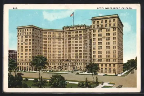 AK Chicago, IL, Hotel Windermere