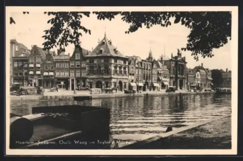 AK Haarlem, Oude Waag en Teyler`s Museum