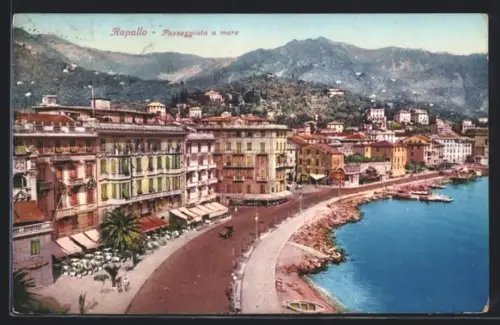 AK Rapallo, Passeggiata a mare