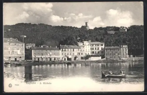 AK Rapallo, San Michele, Panorama