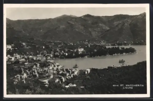 AK St. Margherita, Ortsansicht aus der Vogelperspektive
