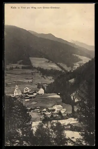 AK Kals, Ortschaft aus der Ferne