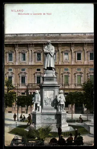 AK Milano, Monumento a Leonardo da Vinci