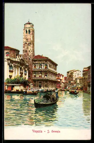 AK Venezia, S. Geremia, Gondeln