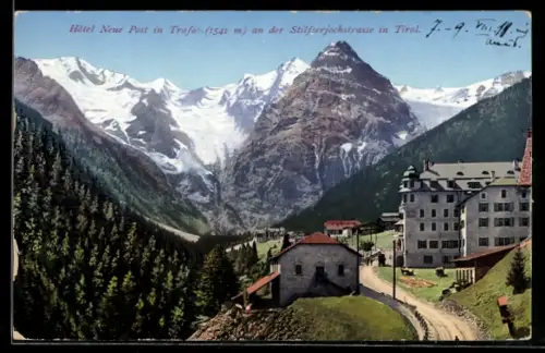 AK Trafoi, Hotel Posta sulla strada dello Stelvio