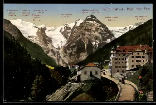 AK Trafoi, Hôtel Neue Post