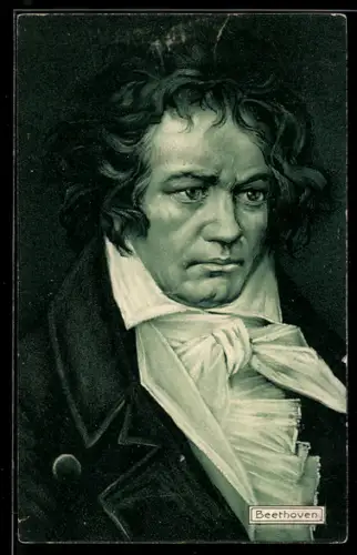 AK Ludwig van Beethoven im Portrait