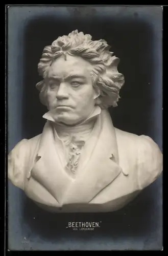 AK Büste von Ludwig van Beethoven