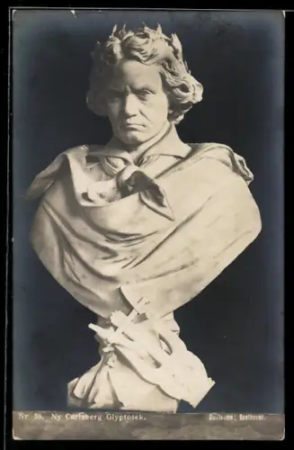 AK Büste des Komponisten Ludwig van Beethoven