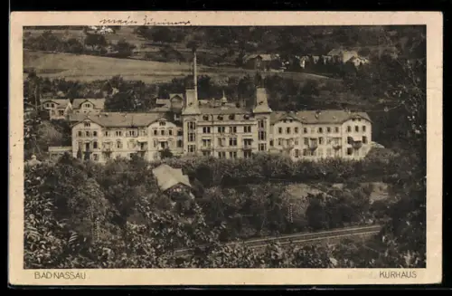 AK Bad Nassau, Blick auf das Kurhaus