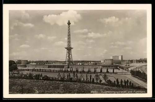 AK Berlin, Ausstellungsgelände und Funkturm