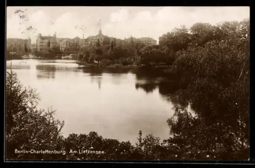 AK Berlin-Charlottenburg, Am Lietzensee