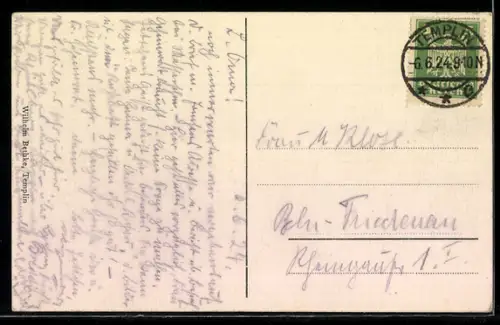 AK Templin, Partie an der Forstschule