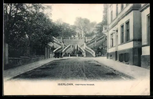 AK Iserlohn, Blick in die Treppenstrasse
