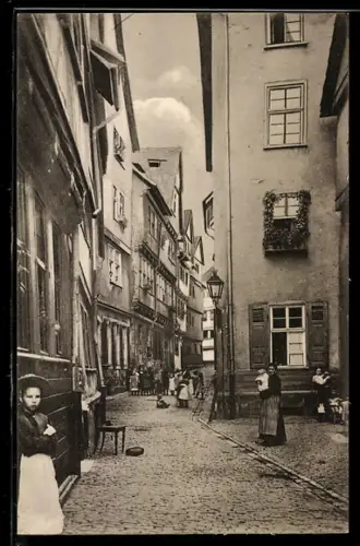 AK Cassel, Blick in die Fliegengasse