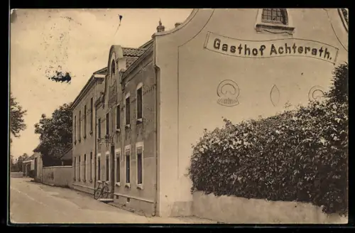 AK Capellen bei Moers, Gasthof Achterath