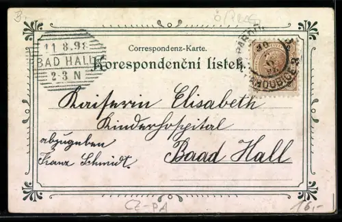 Lithographie Rabi, Kuneticka Hora, Letohradek