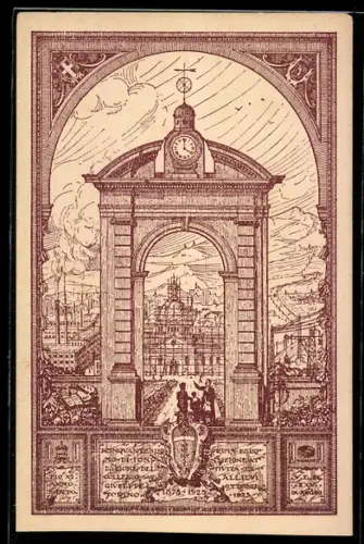 AK Torino, Feste Cinquantenaire del Collegio S. Giuseppe