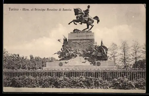 AK Torino, Mon. al Principe Amedeo di Savoia