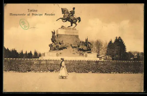 AK Torino, Monumento al Principe Amedeo