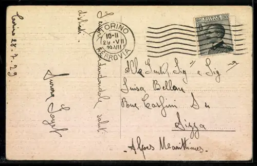 AK Torino, Riva del Po e Castello del Valentino