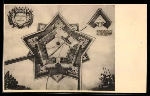 AK Torino, Pianta della Cittadella