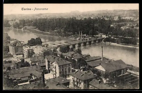 AK Torino, Panorama sul fiume e il ponte storico