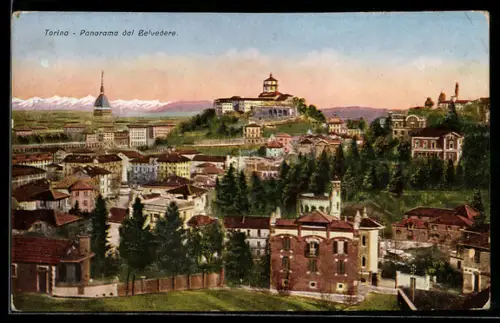 AK Torino, Panorama dal Belvedere