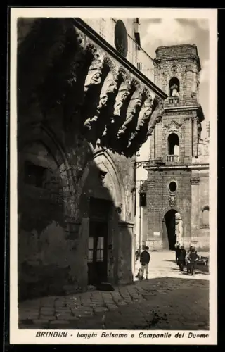 AK Brindisi, Loggia Balsamo e Campanile del Duomo