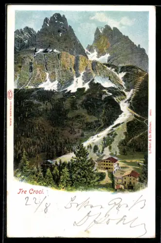 AK Passo Tre Croci, Gebirgspanorama